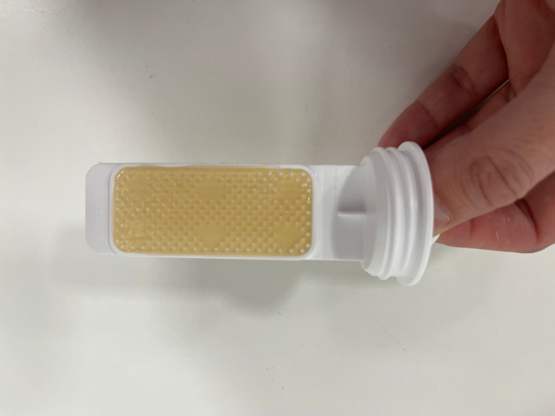 Mikrobiologische Probe nach der Behandlung mit dem 7-Schritte-Konzept – kein sichtbares Bakterienwachstum